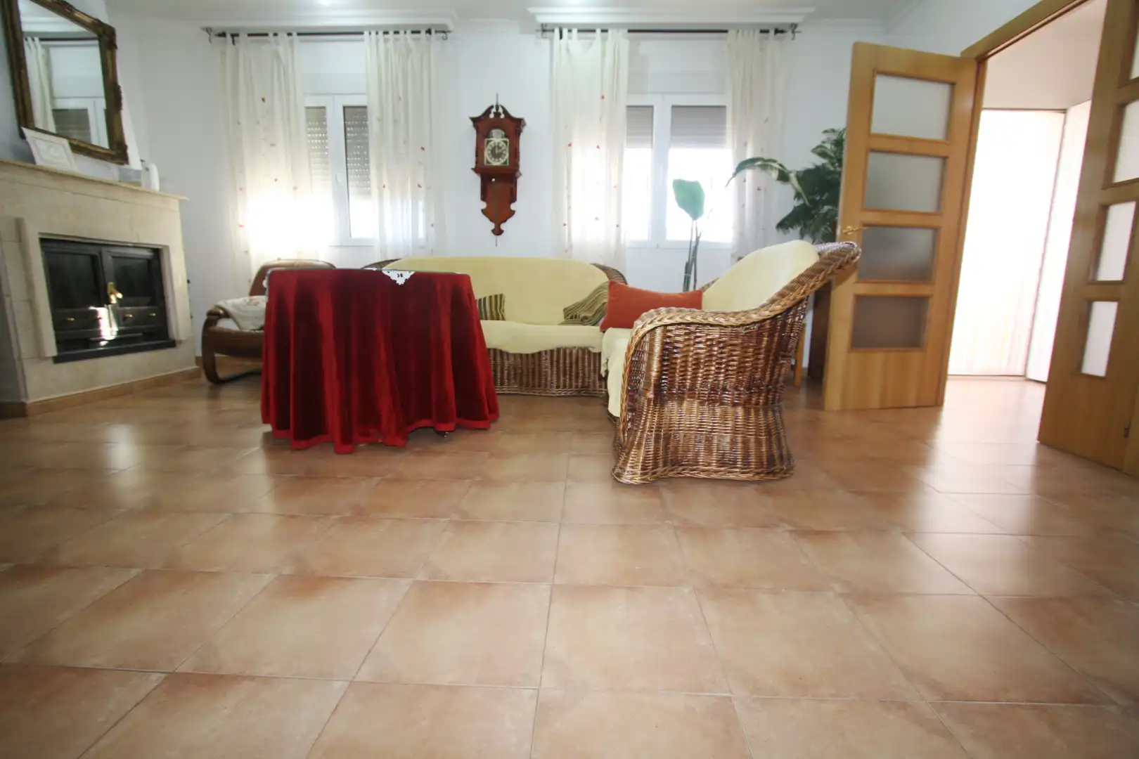 Sala de estar de Casa o chalet en venta en Casas de Juan Núñez con Aire acondicionado, Terraza y Trastero