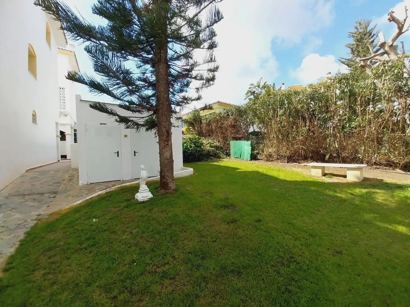 Jardín de Dúplex en venta en Mijas con Aire acondicionado, Calefacción y Terraza