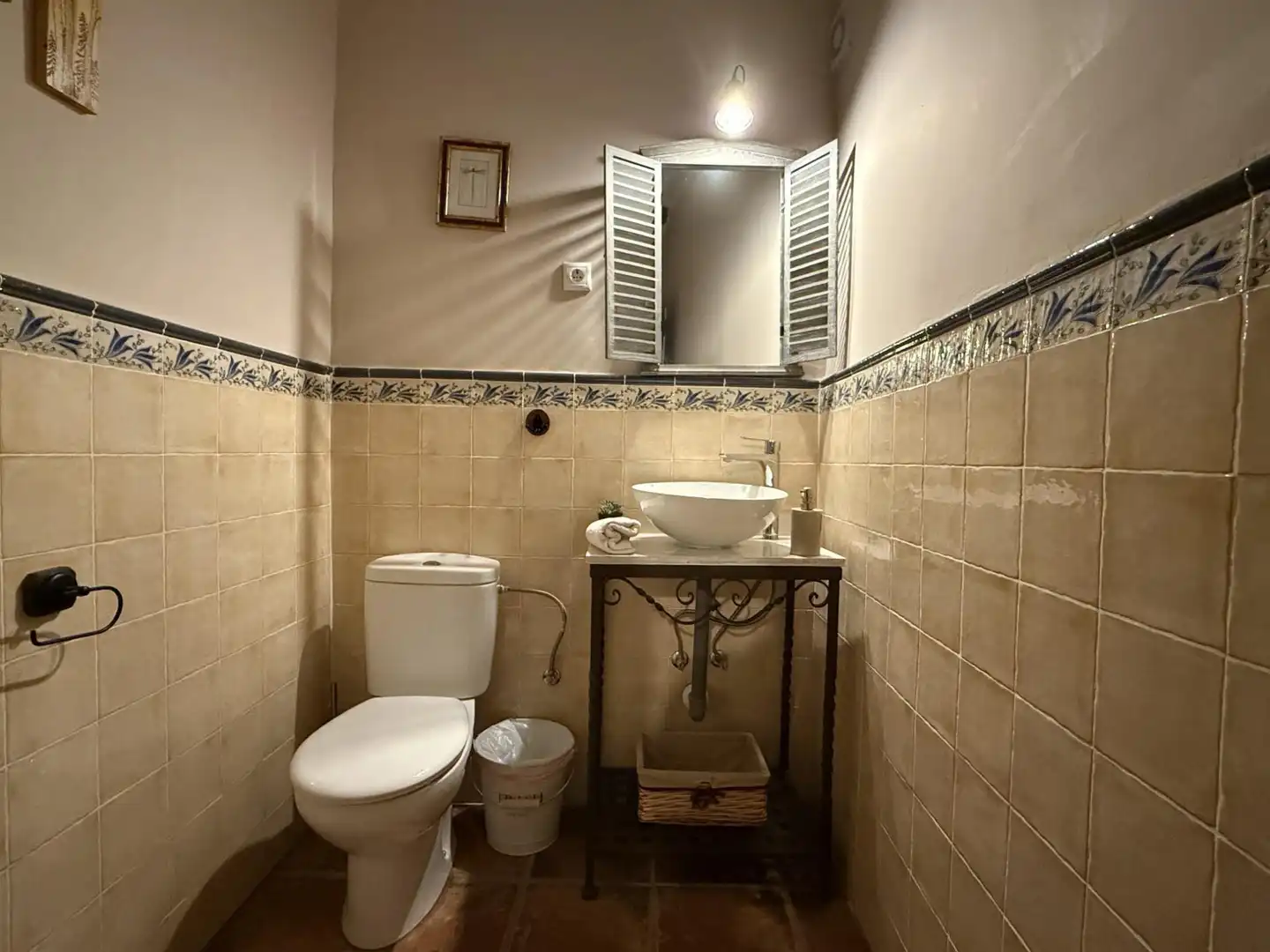 Baño de Finca rústica en venta en Auñón con Terraza, Amueblado y Balcón