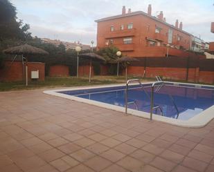 Swimming pool of Duplex for sale in Granollers  with Air Conditioner, Heating and Parquet flooring