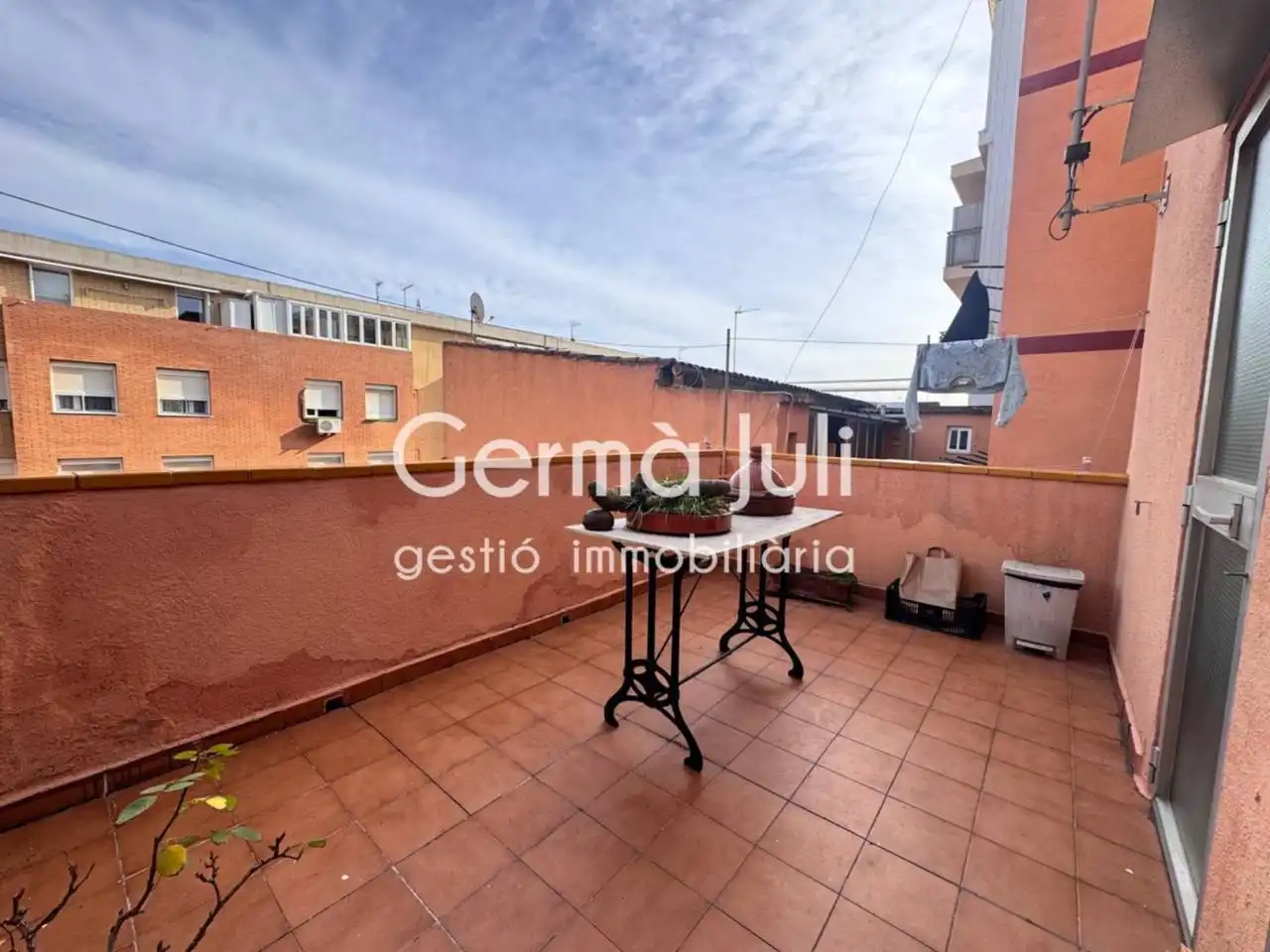 Terraza de Piso en venta en Badalona con Aire acondicionado, Jardín privado y Terraza