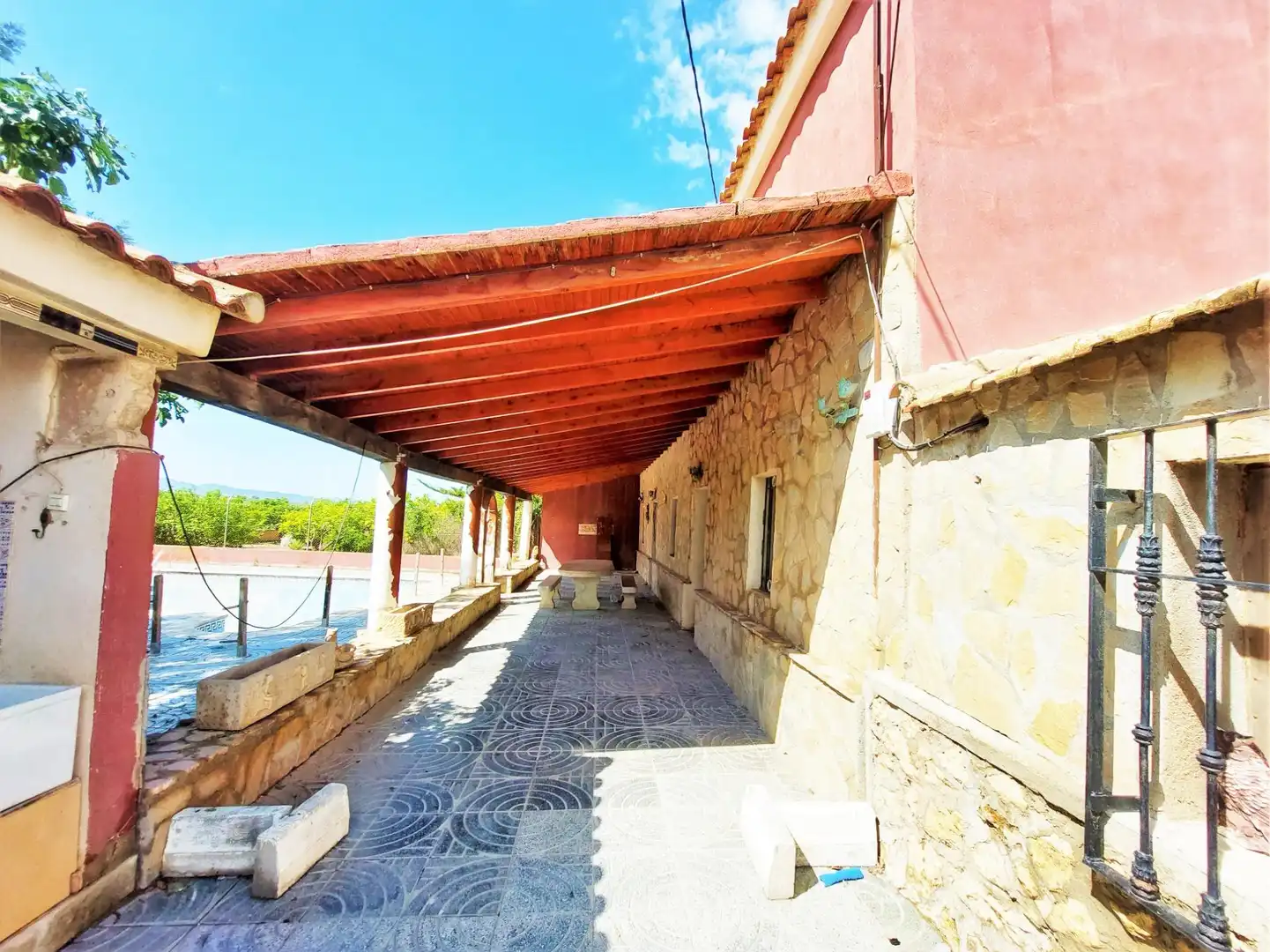 Exterior view of Country homes for sale in Lorca  with Private garden and Furnished