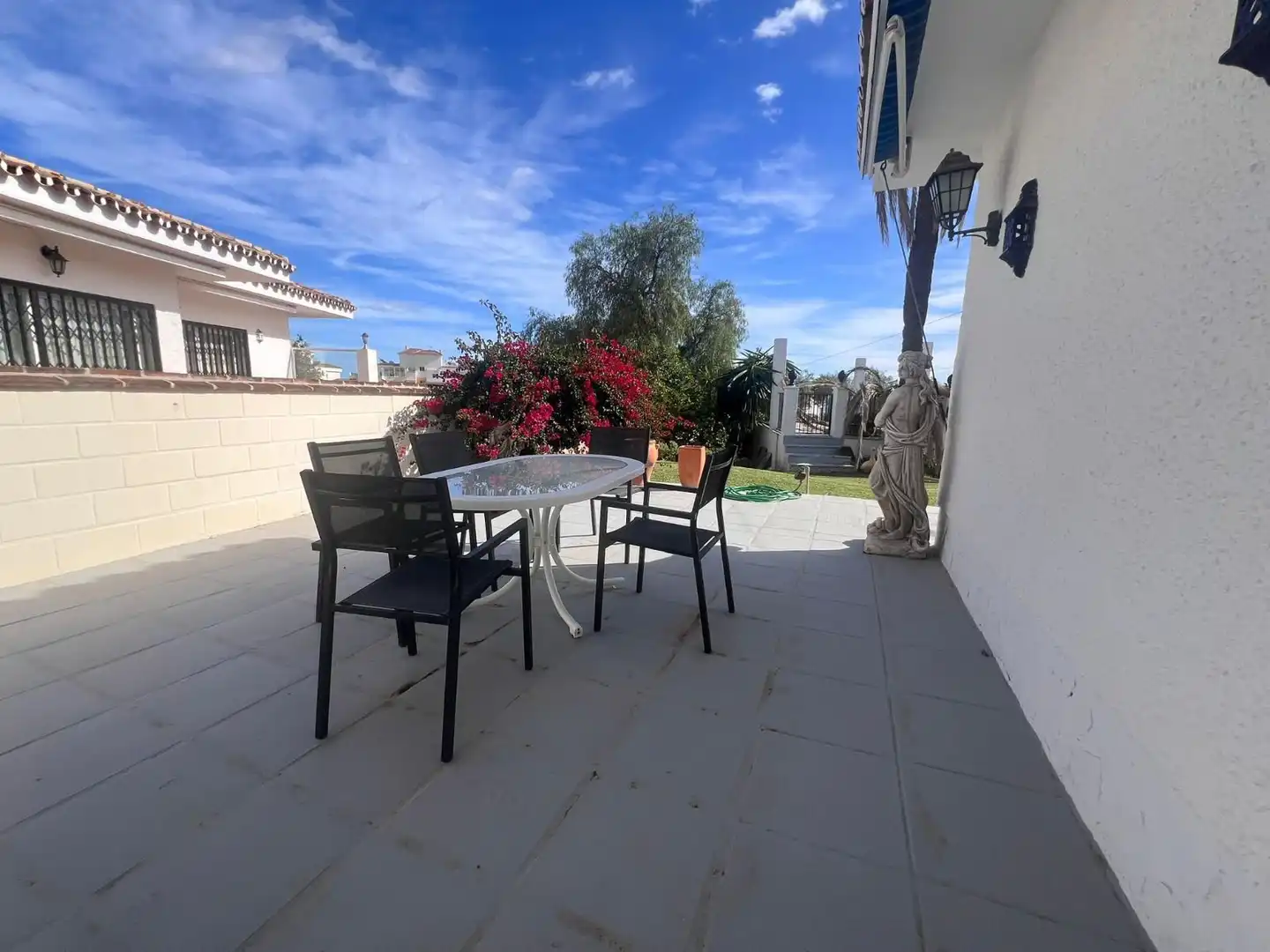 Terraza de Casa o chalet en venta en Mijas con Aire acondicionado, Jardín privado y Trastero