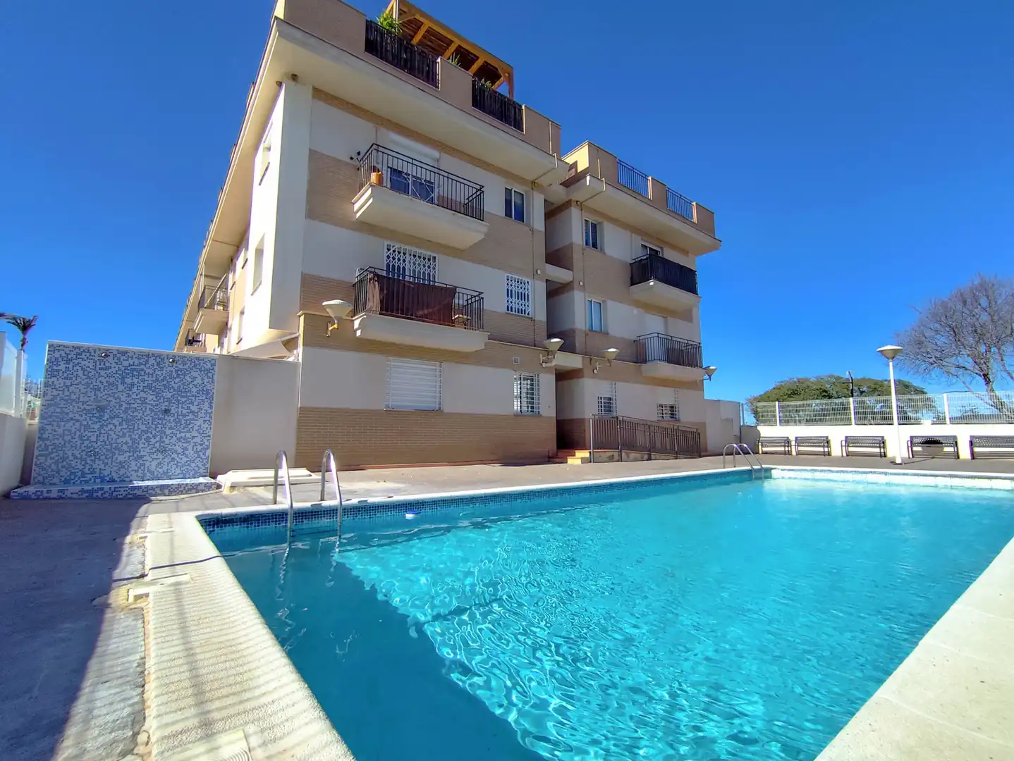 Swimming pool of Flat for sale in Museros  with Swimming Pool, Balcony and Community pool