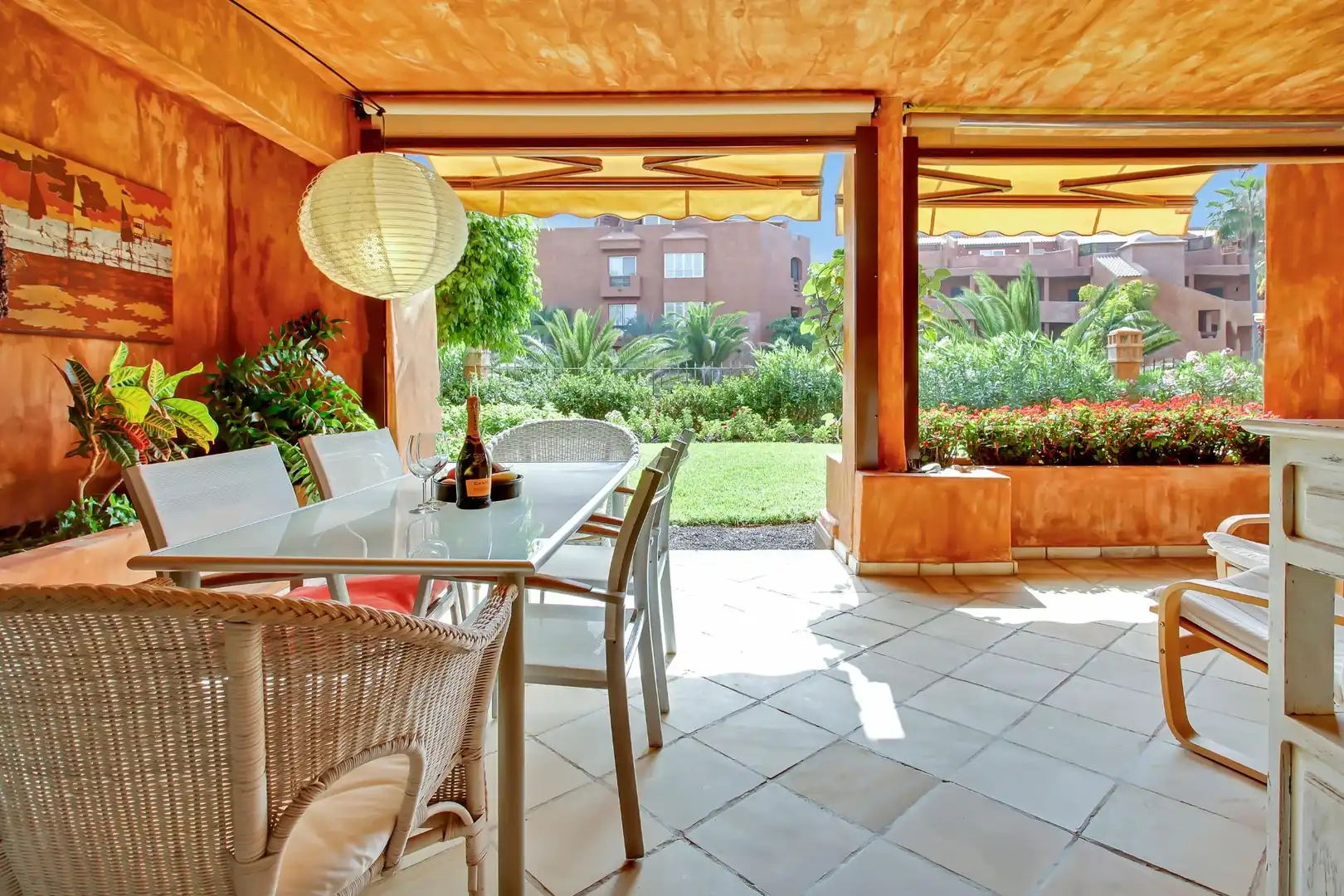 Terraza de Apartamento de alquiler en Arona con Terraza, Amueblado y Piscina comunitaria