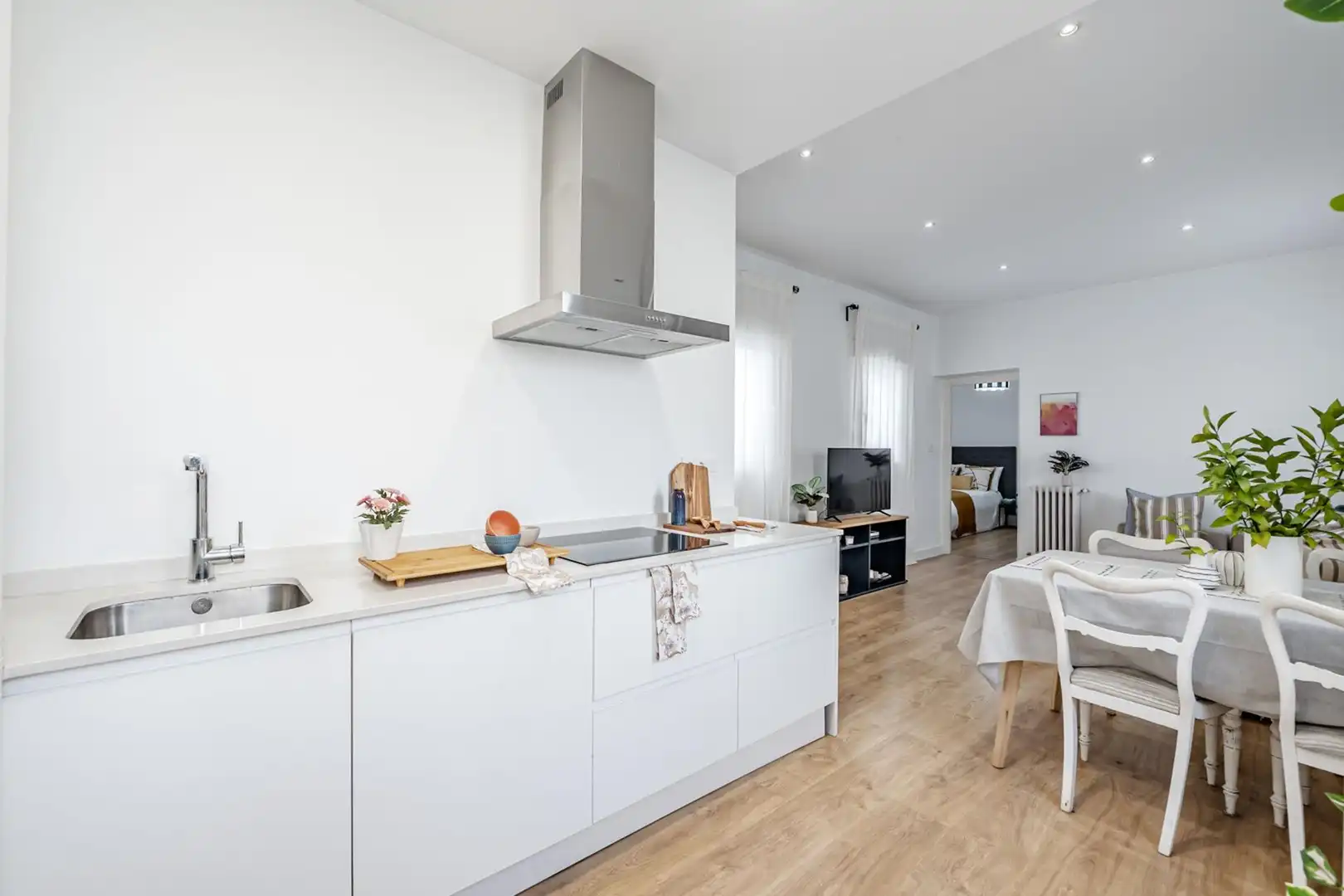 Kitchen of Flat for sale in Madrid  with Heating
