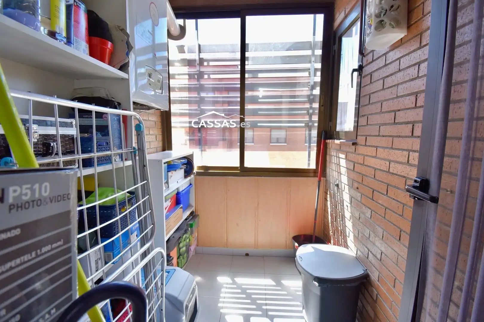Balcony of Flat for sale in Torrejón de Ardoz  with Air Conditioner, Heating and Parquet flooring