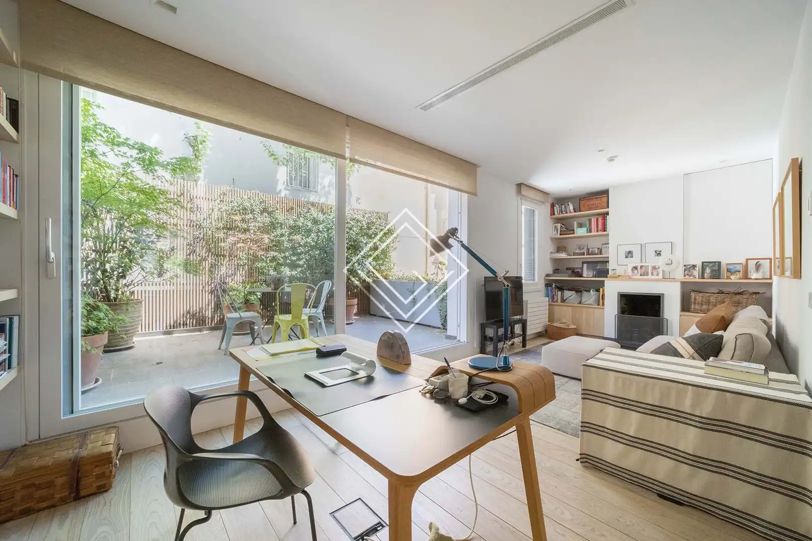 Garden of Detached homes for rent in Madrid  with Air Conditioner, Heating and Terrace