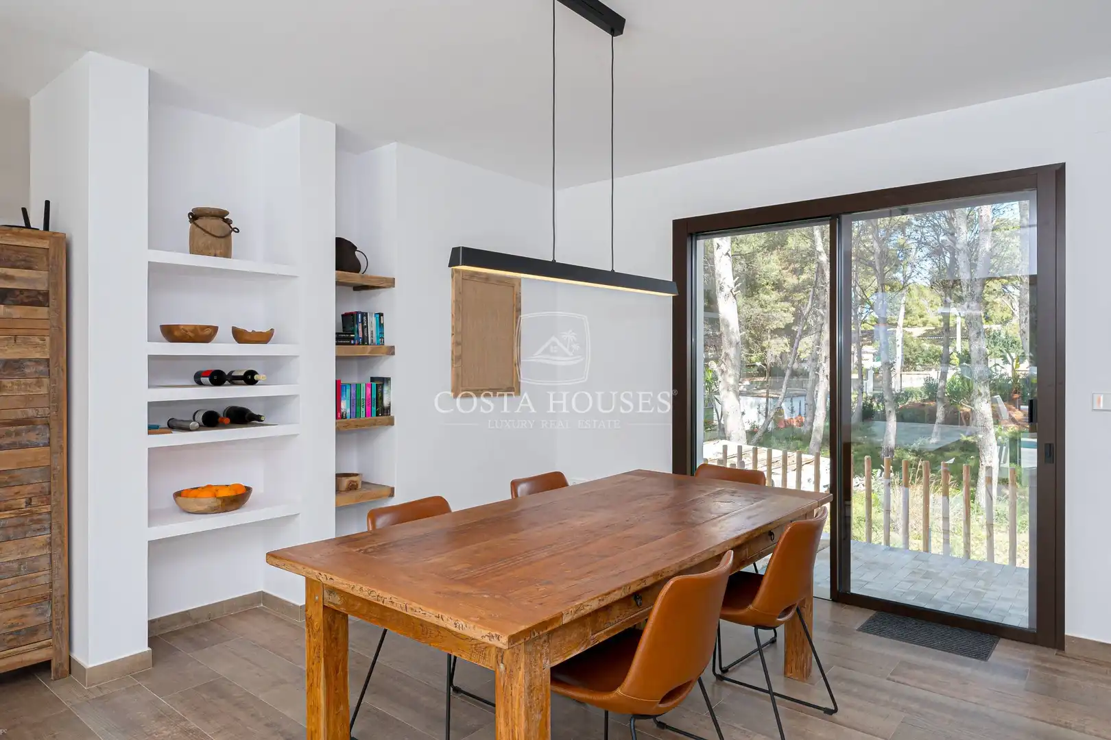 Dining room of Houses for sale in Jávea / Xàbia  with Air Conditioner, Heating and Private garden