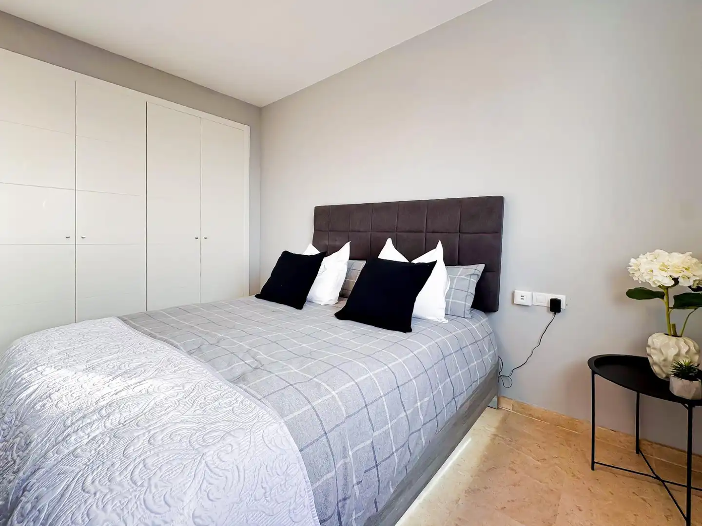 Bedroom of Houses for sale in Santiago del Teide  with Air Conditioner, Private garden and Terrace
