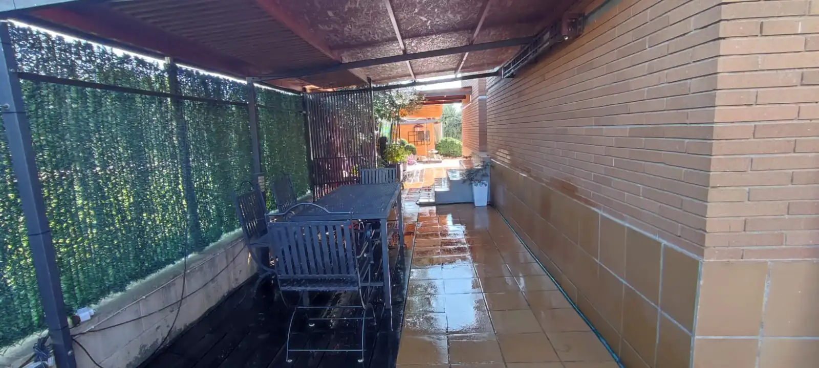 Terraza de Casa adosada en venta en Les Borges Blanques con Aire acondicionado, Jardín privado y Terraza