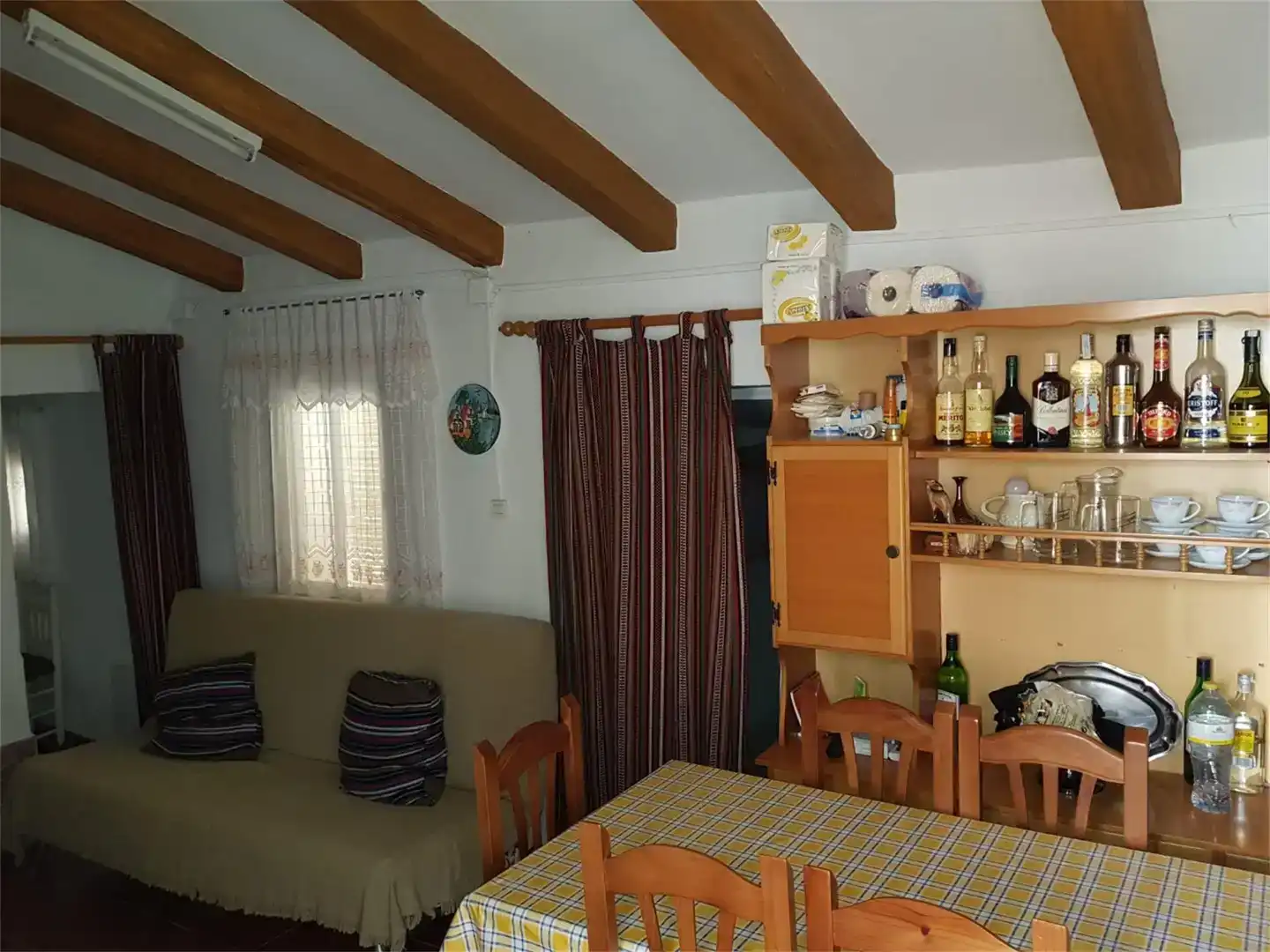 Sala de estar de Casa o chalet en venta en Solana del Pino con TV