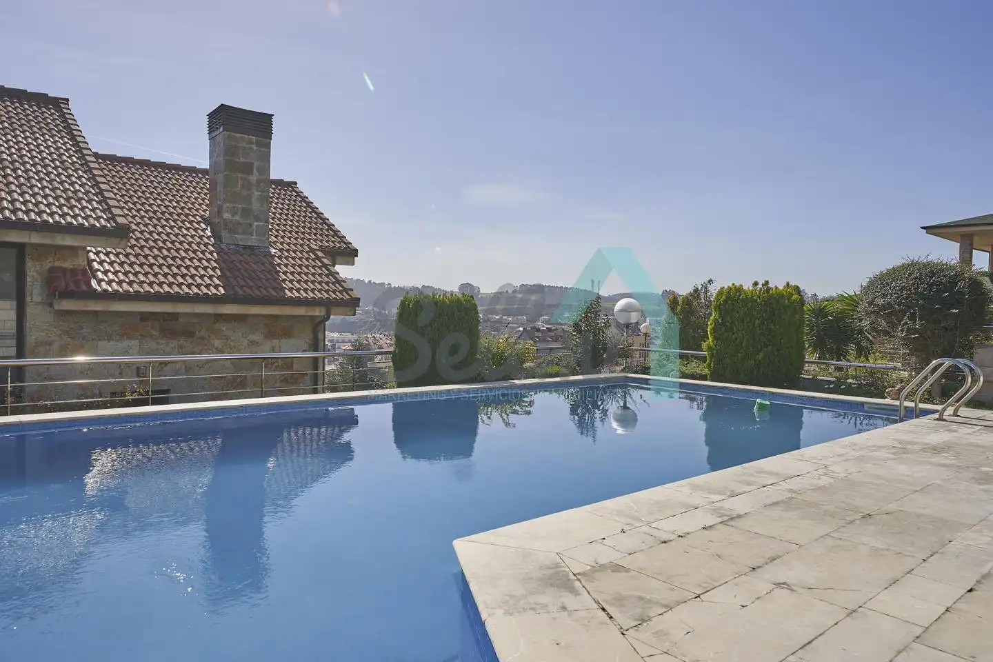 Swimming pool of Houses for sale in Gozón  with Heating, Private garden and Terrace