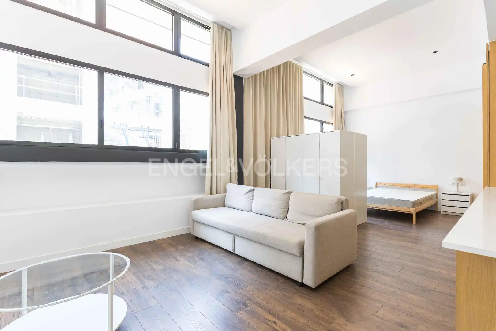 Sala de estar de Ático en venta en Barcelona con Calefacción