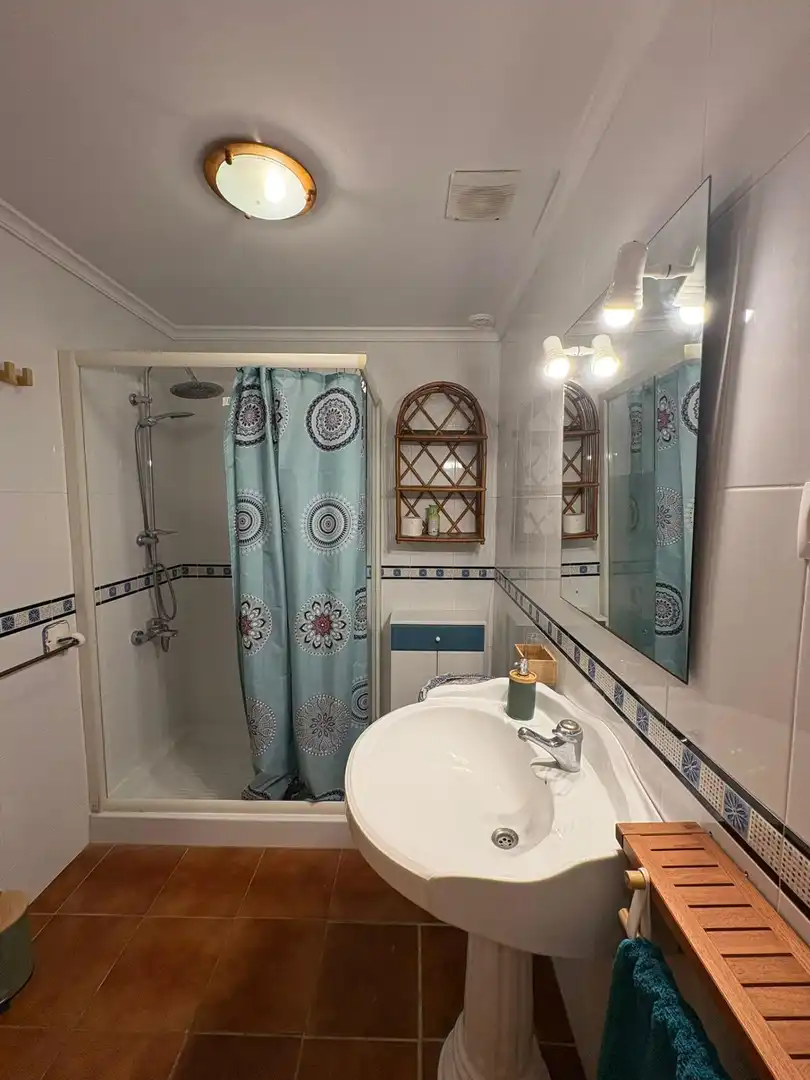 Bathroom of Houses for rent in Chiclana de la Frontera  with Air Conditioner, Private garden and Terrace
