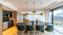 Dining room of Single-family semi-detached for sale in  Madrid Capital  with Air Conditioner, Heating and Private garden