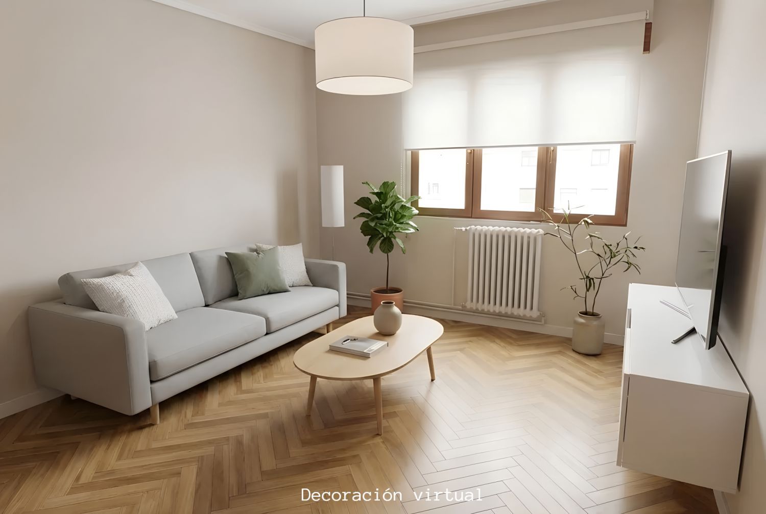 Living room of Flat for sale in Arratzua-Ubarrundia  with Heating, Parquet flooring and Storage room