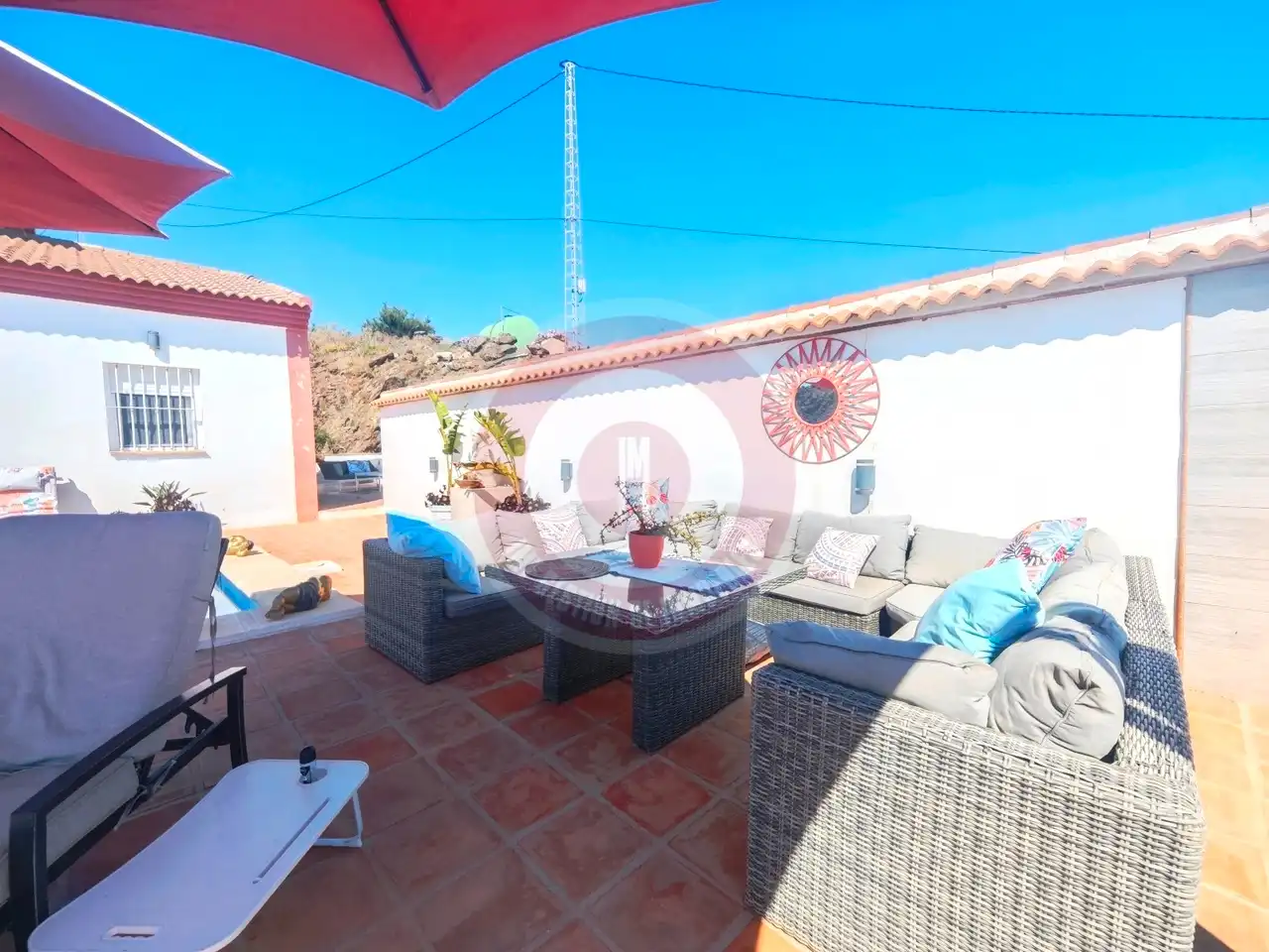 Terraza de Casa o chalet en venta en Arenas con Aire acondicionado, Jardín privado y Terraza