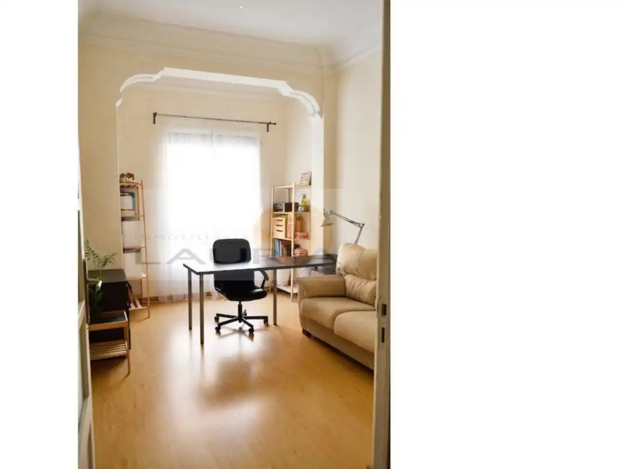 Wohnzimmer von Wohnung zur Miete in Valencia mit Heizung, Terrasse und Möbliert