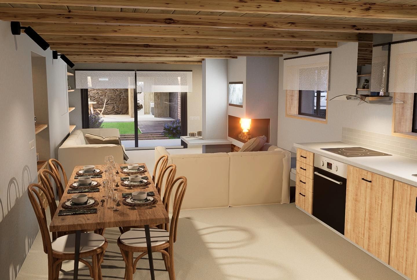 Kitchen of House or chalet for sale in Puigcerdà  with Heating, Private garden and Parquet flooring