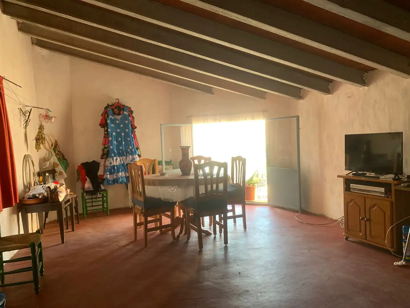 Dining room of Country homes for sale in Zarra  with Terrace, Storage room and Furnished