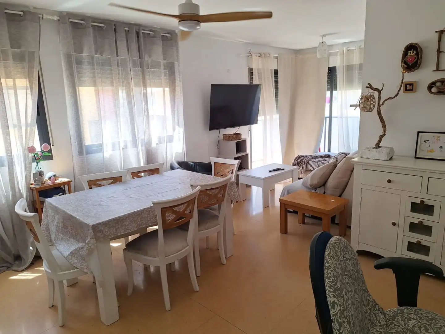Dining room of Attic for sale in San Vicente del Raspeig / Sant Vicent del Raspeig  with Air Conditioner, Terrace and Storage room