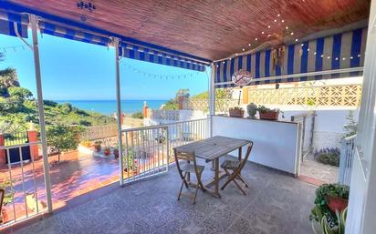 Terrassa de Casa o xalet en venda en Vélez-Málaga amb Aire condicionat, Jardí privat i Terrassa