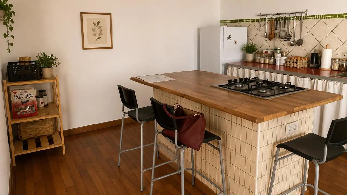 Kitchen of Detached homes for rent in Santa Lucía de Tirajana  with Air Conditioner, Terrace and Furnished
