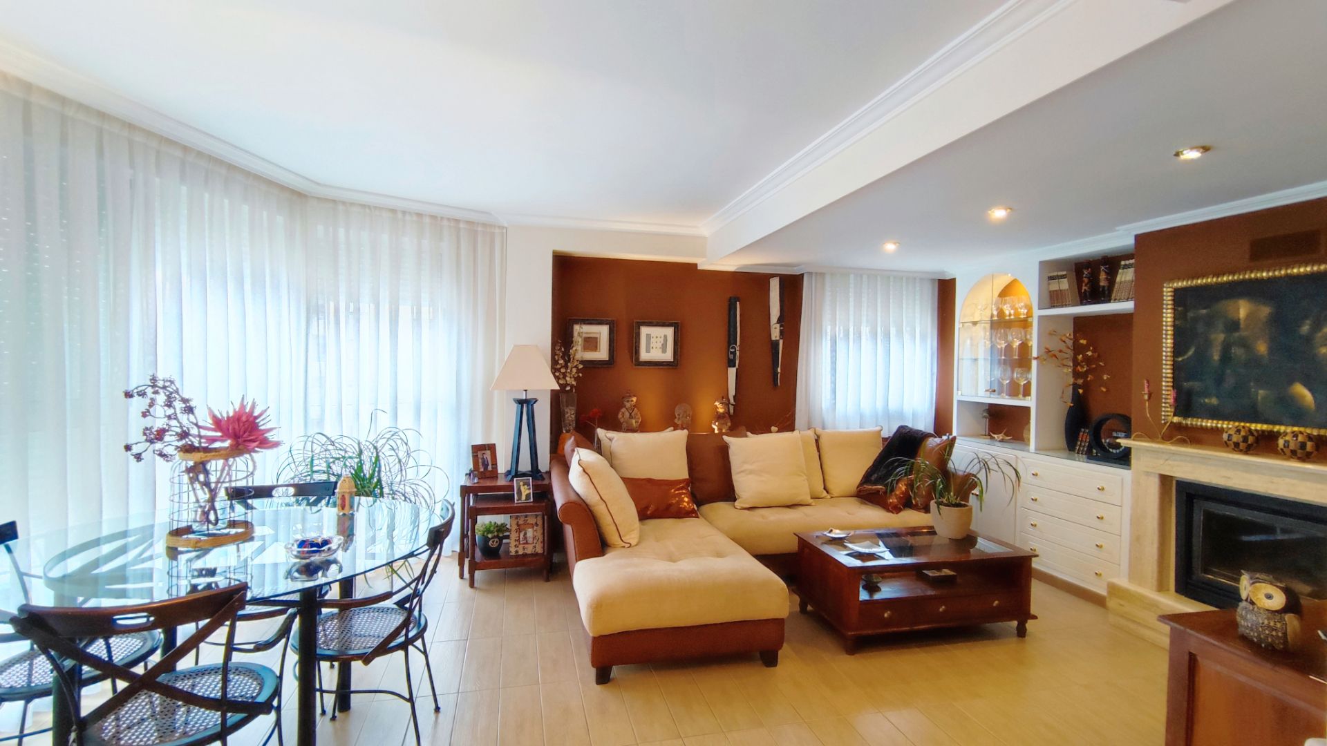 Sala d'estar de Casa o xalet en venda en Alcoy / Alcoi amb Aire condicionat, Calefacció i Jardí privat