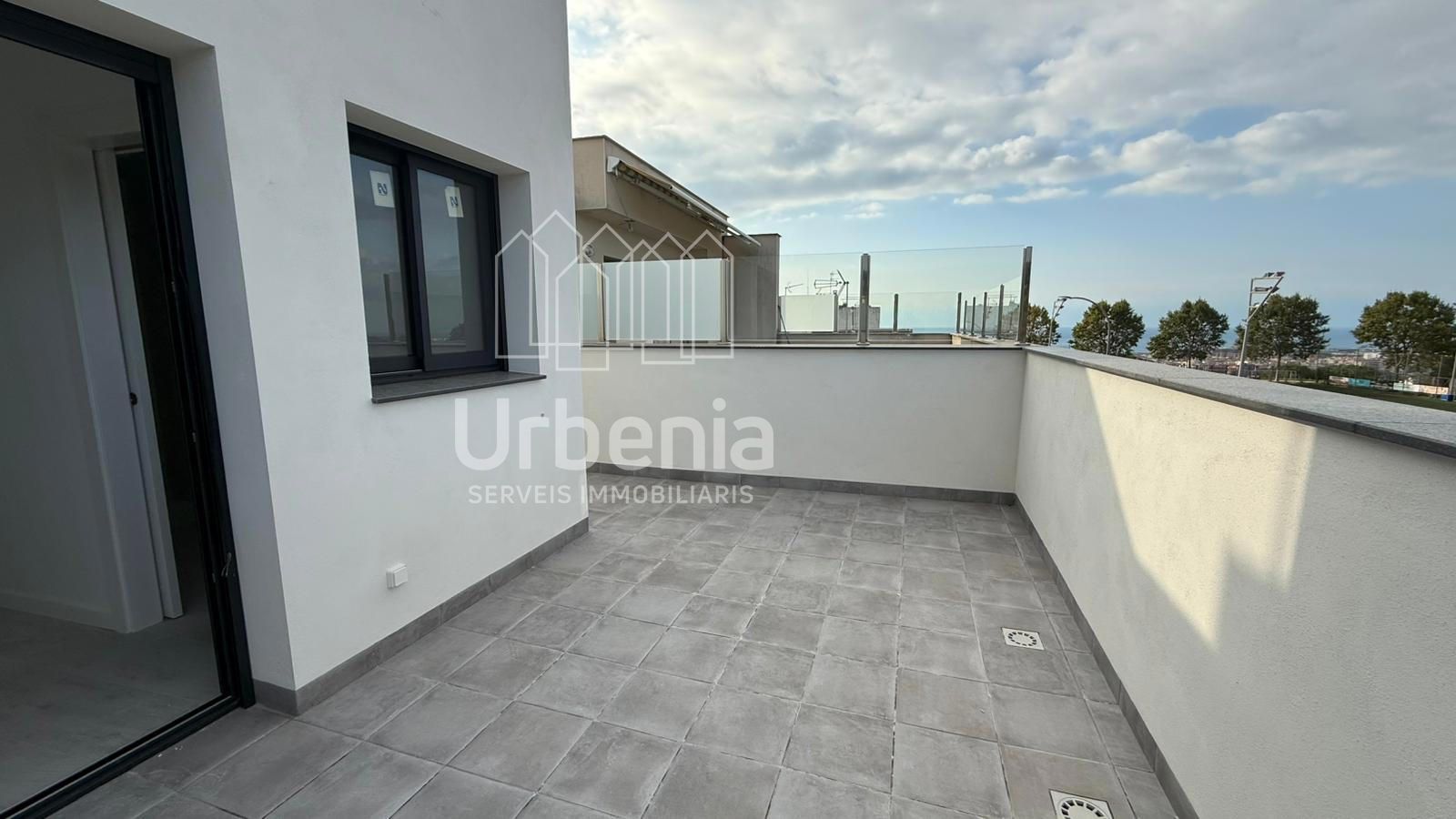 Terraza de Ático de alquiler en Mataró con Aire acondicionado, Calefacción y Terraza