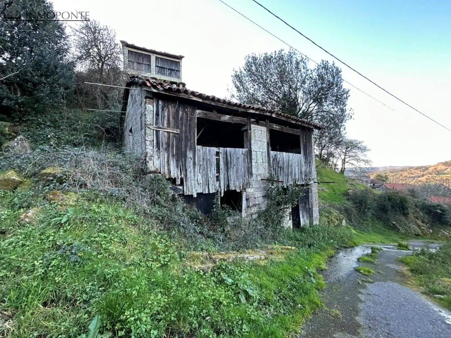 Vista exterior de Casa o xalet en venda en Cerdedo amb Jardí privat i Traster