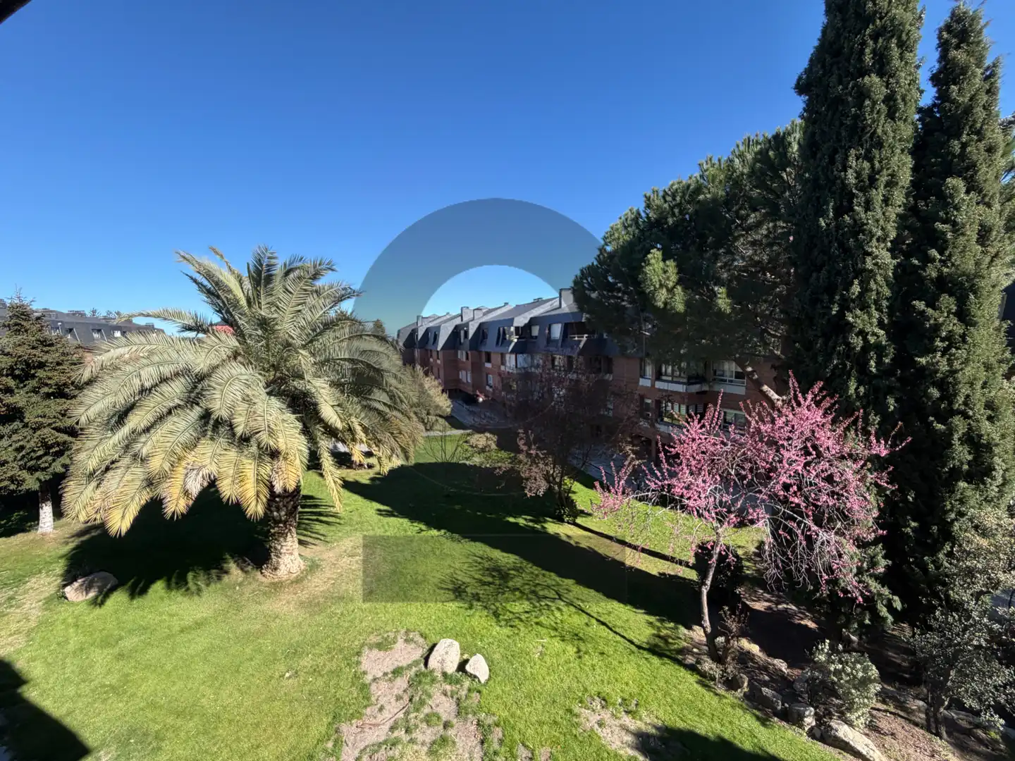 Garden of Flat for rent in Hoyo de Manzanares  with Heating, Parquet flooring and Terrace