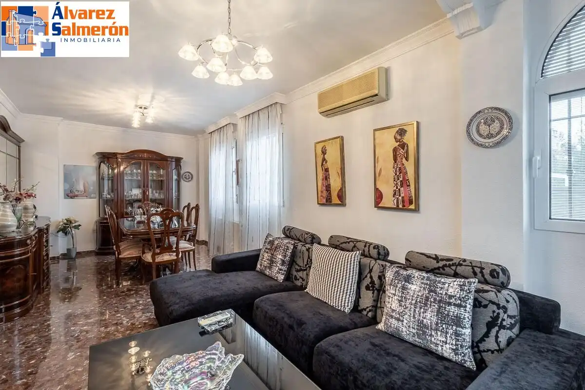 Living room of Houses for sale in Granada  with Air Conditioner, Heating and Terrace