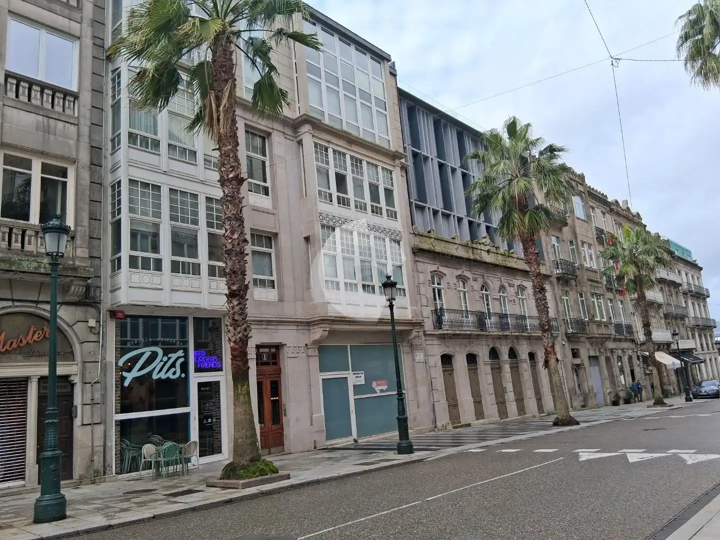 Vista exterior de Pis de lloguer en Vigo  amb Calefacció, Parquet i Traster