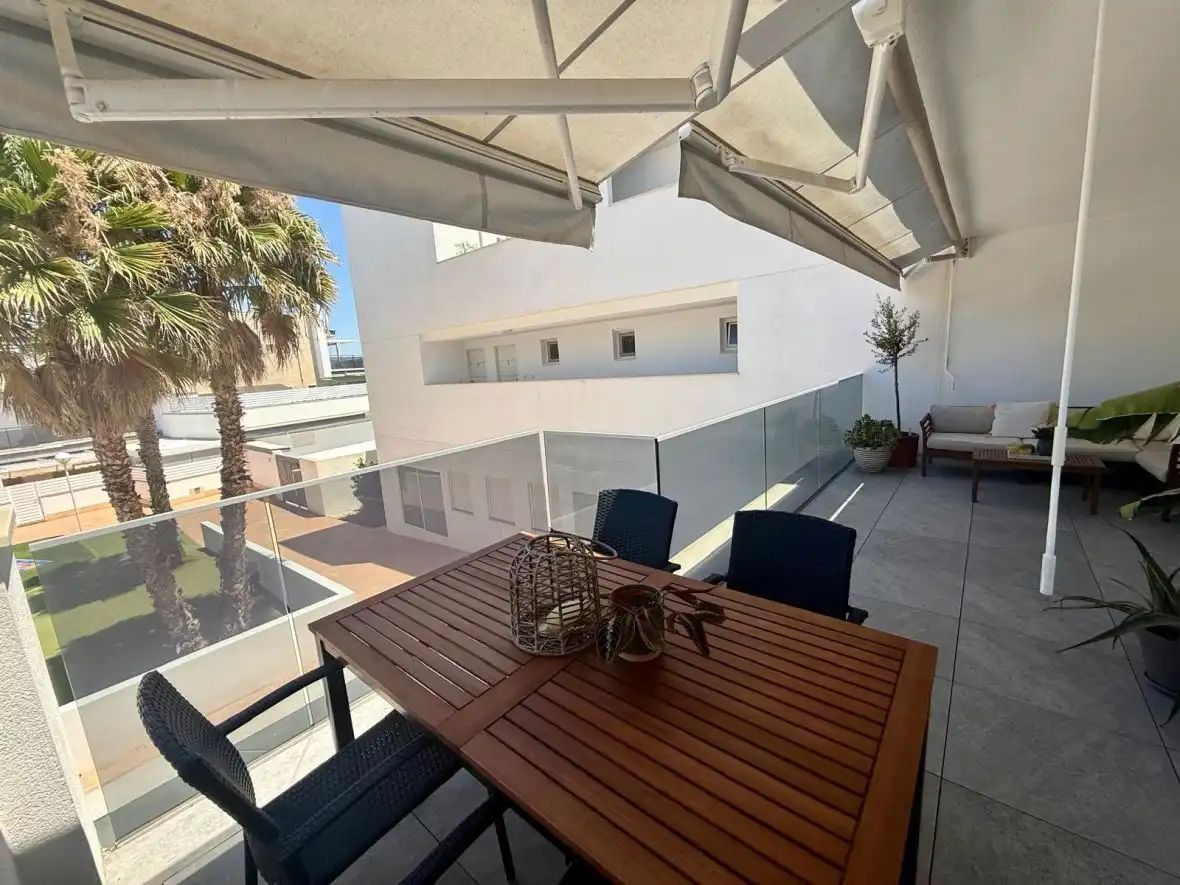 Terrassa de Apartament en venda en Santa Pola amb Calefacció, Terrassa i Piscina