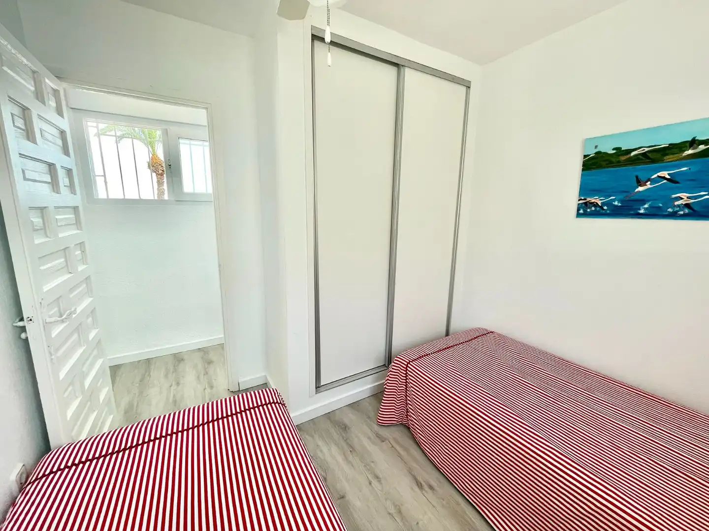 Bedroom of Apartments for rent in Cartagena  with Air Conditioner, Terrace and Furnished
