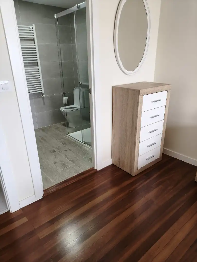 Bathroom of Flat for rent in Fisterra  with Furnished, Oven and Washing machine