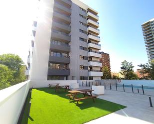 Terrace of Flat for sale in  Valencia Capital  with Private garden, Balcony and Community pool