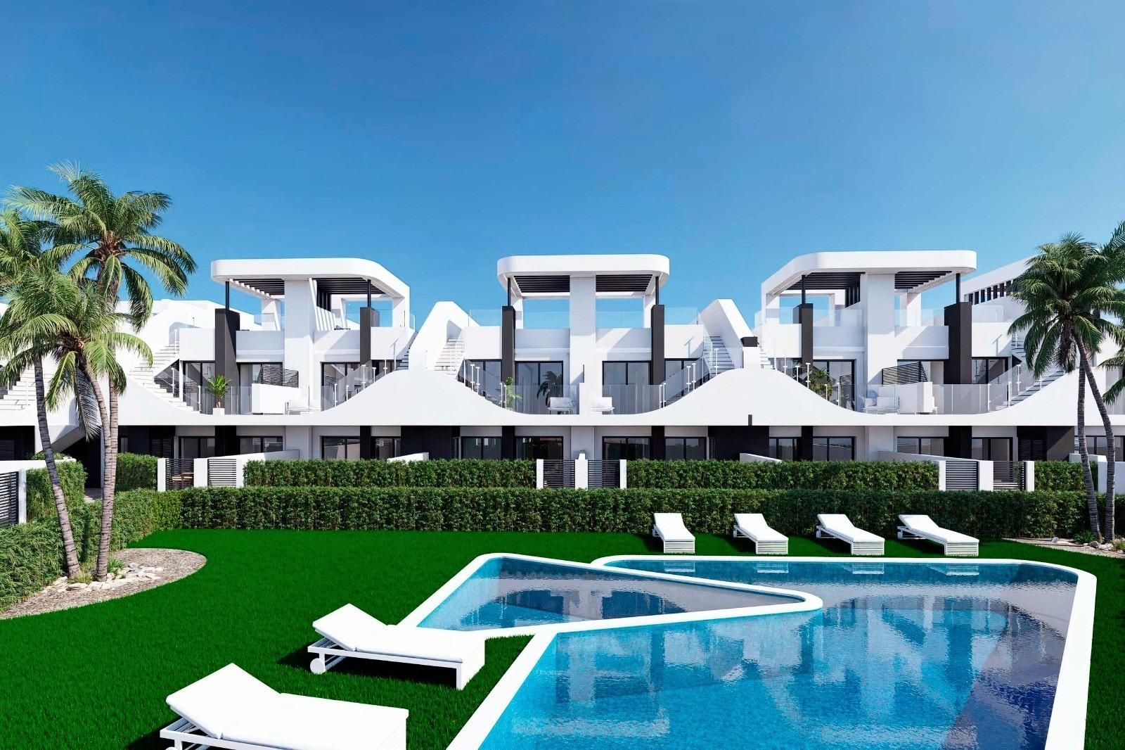 Exterior view of Flat for sale in San Fulgencio  with Air Conditioner, Terrace and Swimming Pool