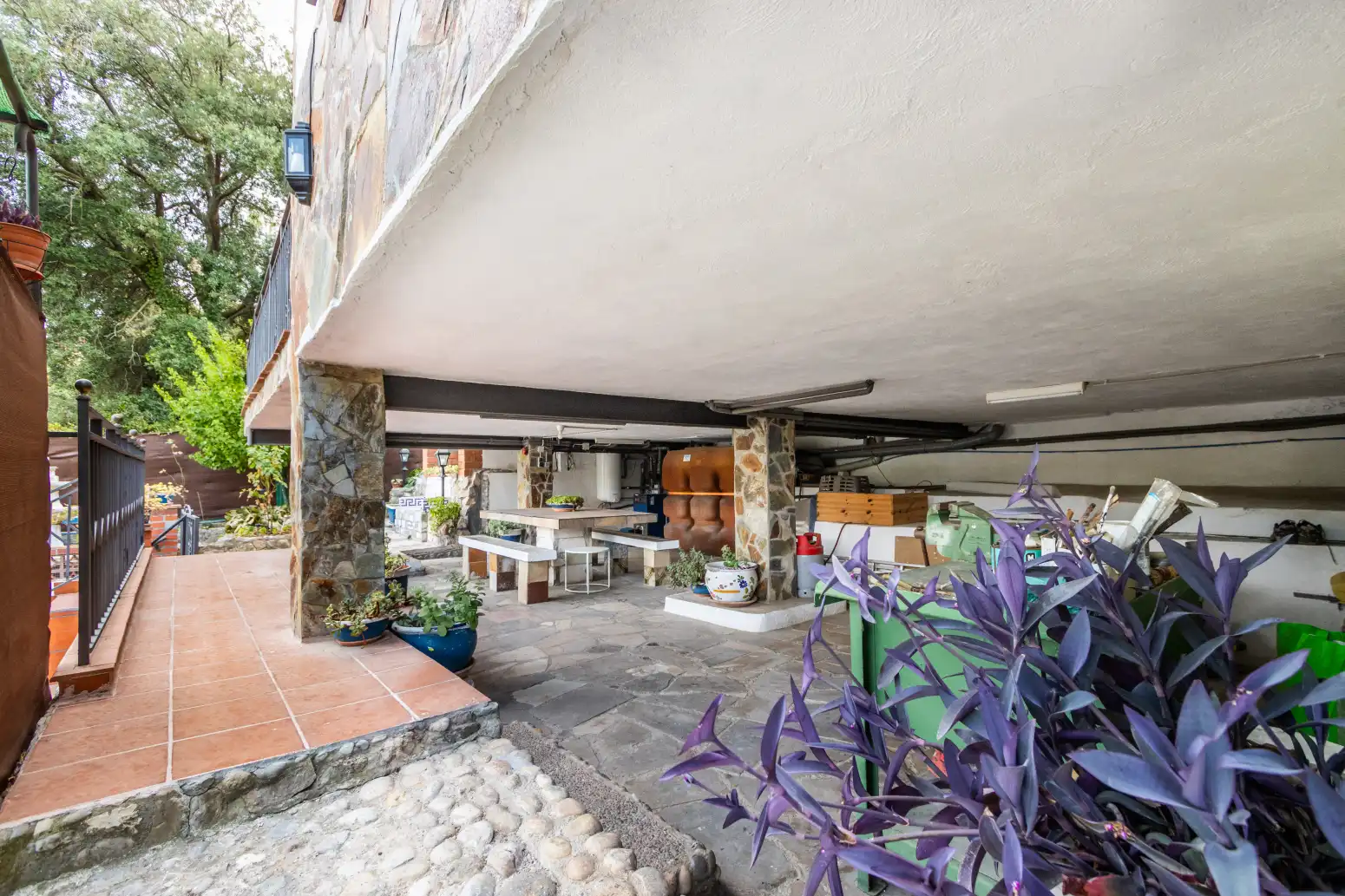 Terraza de Casa o chalet en venta en Vacarisses con Calefacción, Jardín privado y Terraza