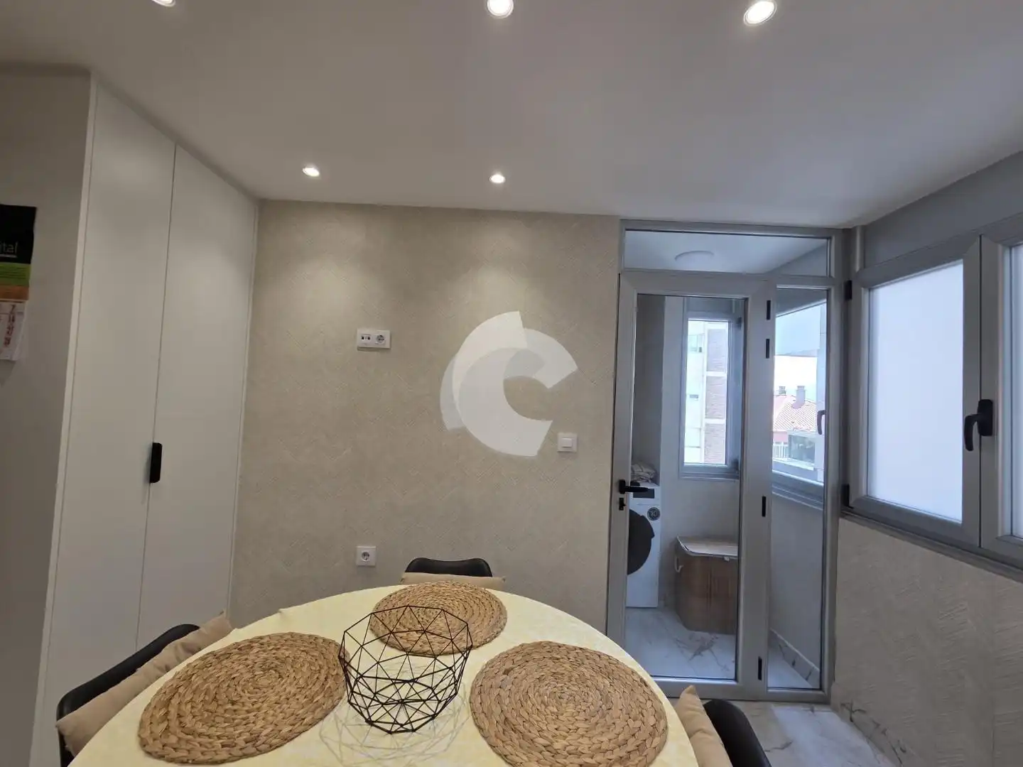 Dining room of Flat for rent in Vigo   with Heating and Furnished