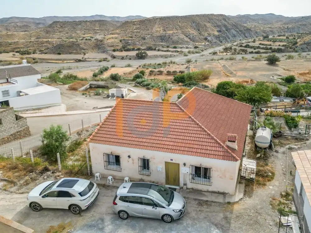 Exterior view of Houses for sale in Taberno  with Terrace