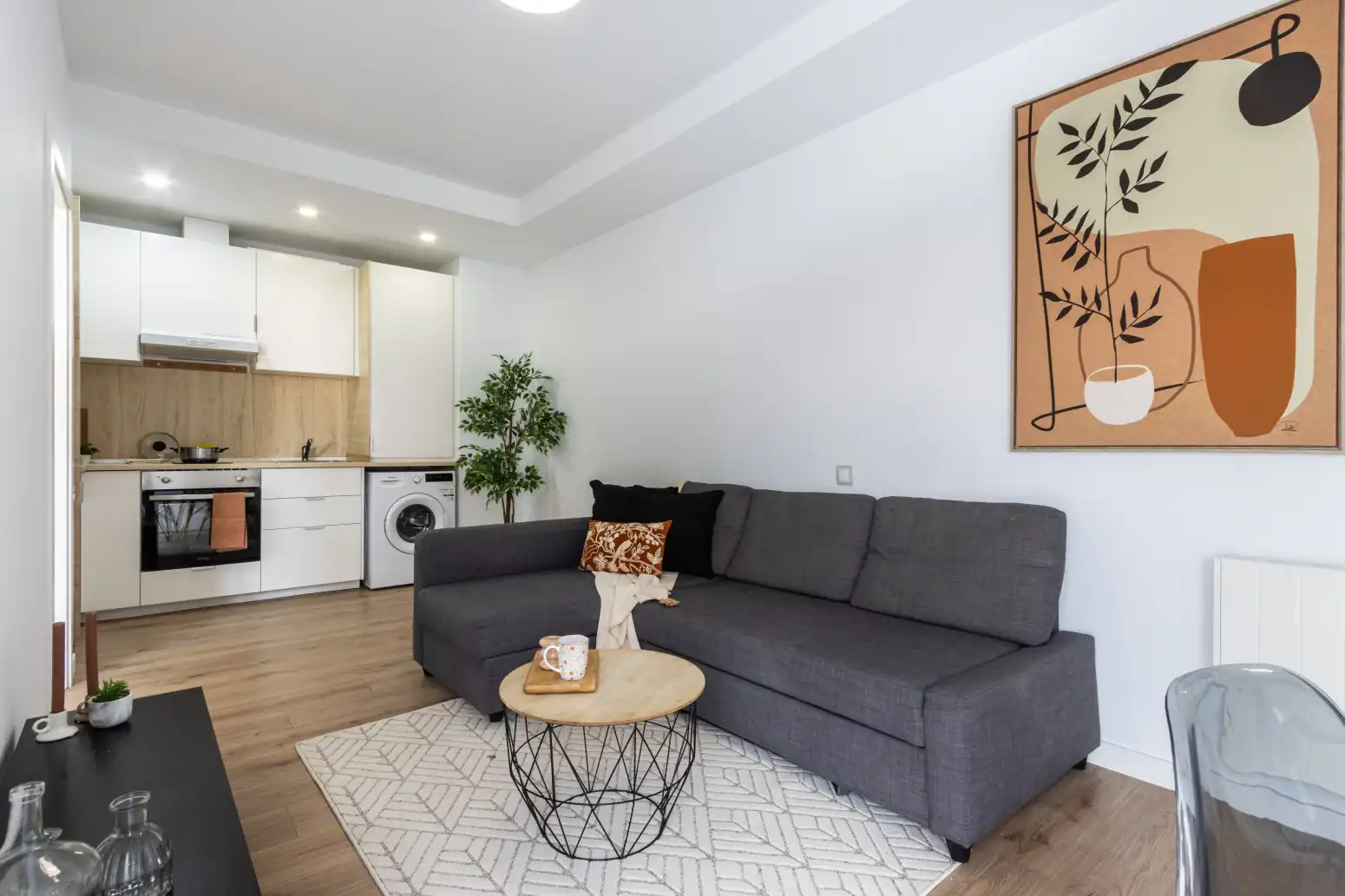 Living room of Flat for sale in Terrassa  with Parquet flooring