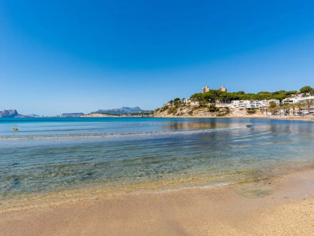 Exterior view of Houses for sale in Moraira  with Air Conditioner, Swimming Pool and Oven