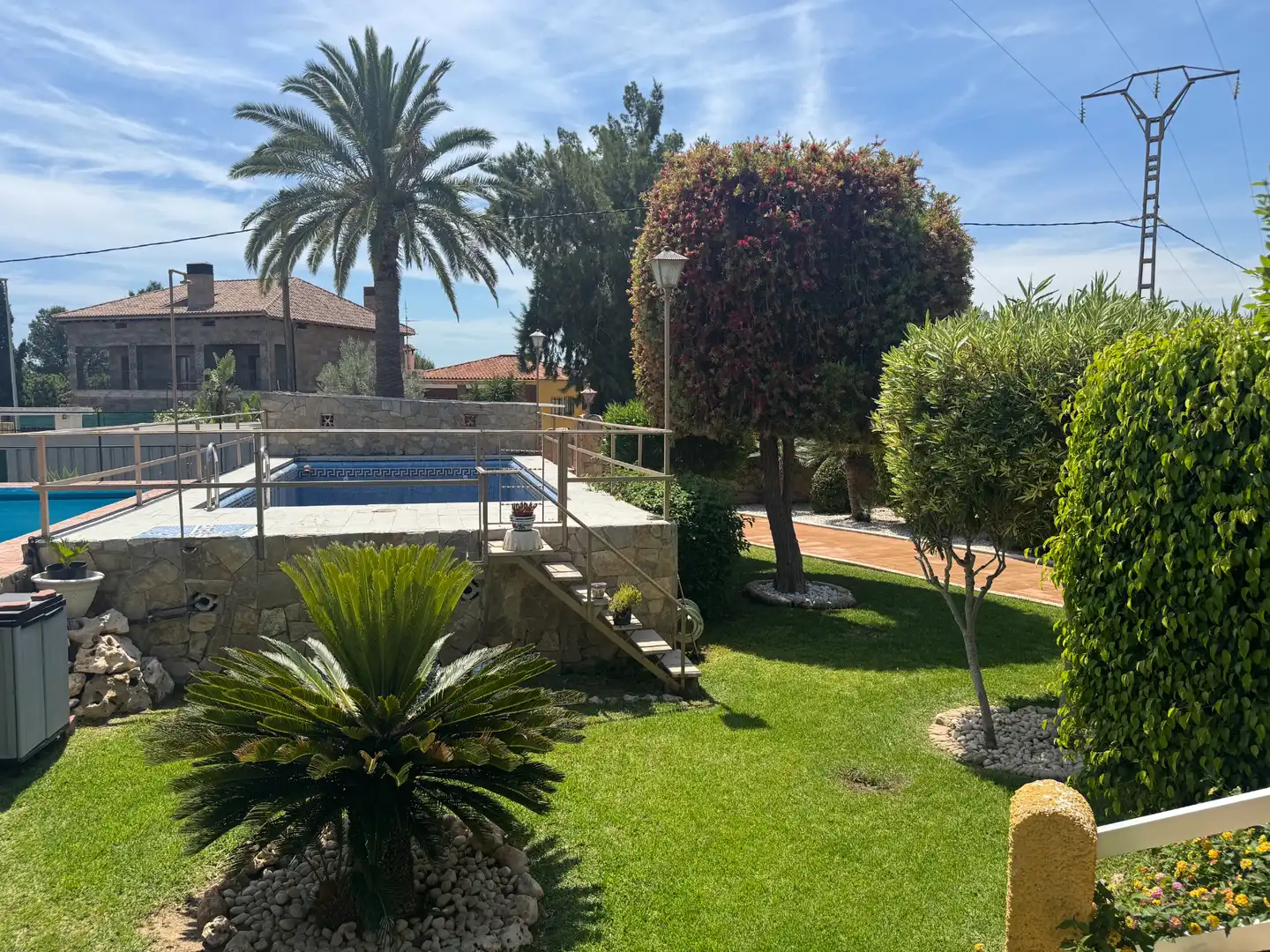 Piscina de Casa o chalet en venta en Moncada con Aire acondicionado, Jardín privado y Terraza