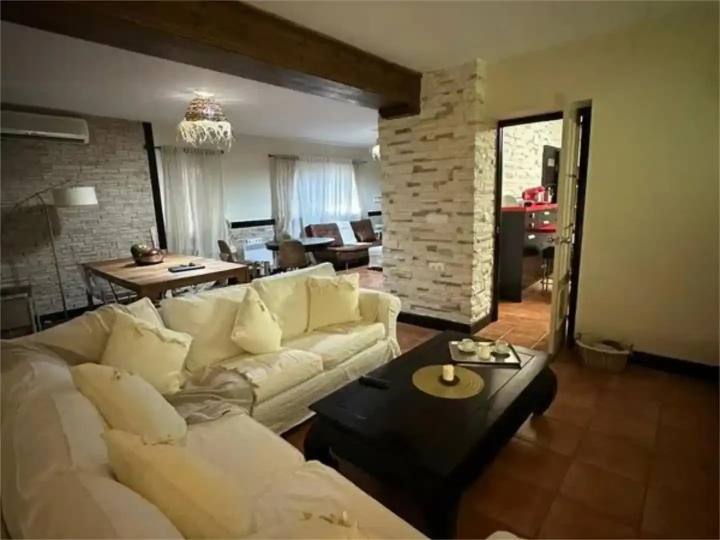 Wohnzimmer von Wohnung zur Miete in Écija mit Klimaanlage und Balkon