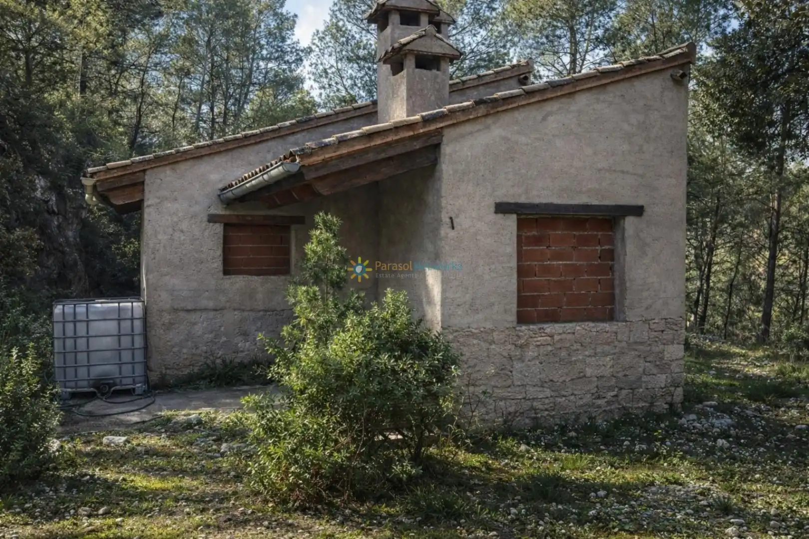 Vista exterior de Finca rústica en venda en Muro de Alcoy amb Jardí privat i Traster