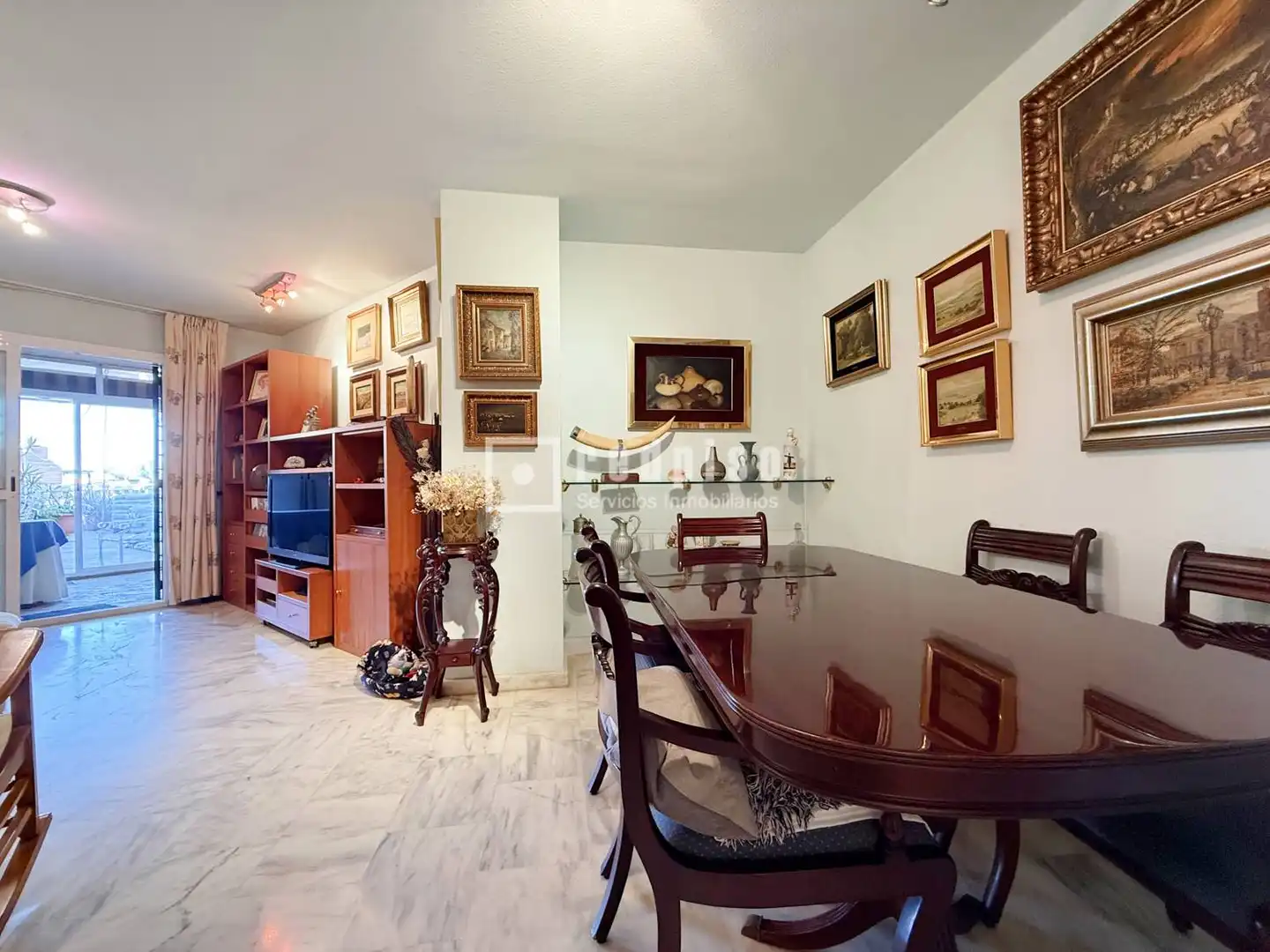 Comedor de Piso en venta en Málaga con Aire acondicionado y Terraza