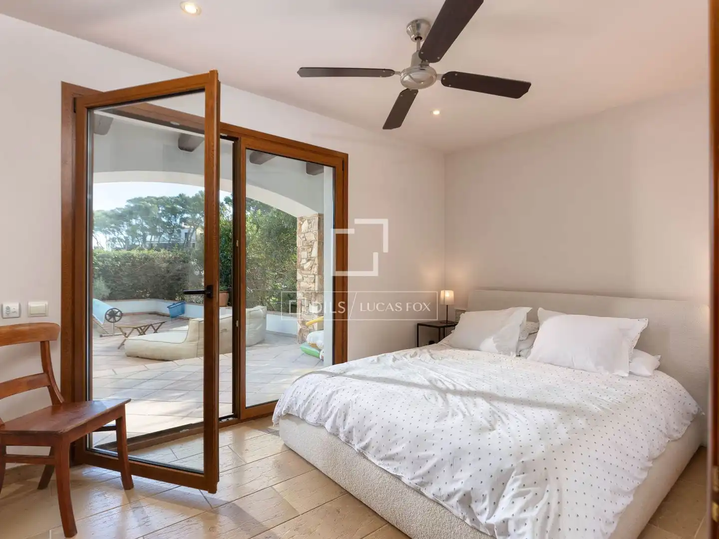 Bedroom of Houses for sale in Begur  with Air Conditioner, Heating and Private garden