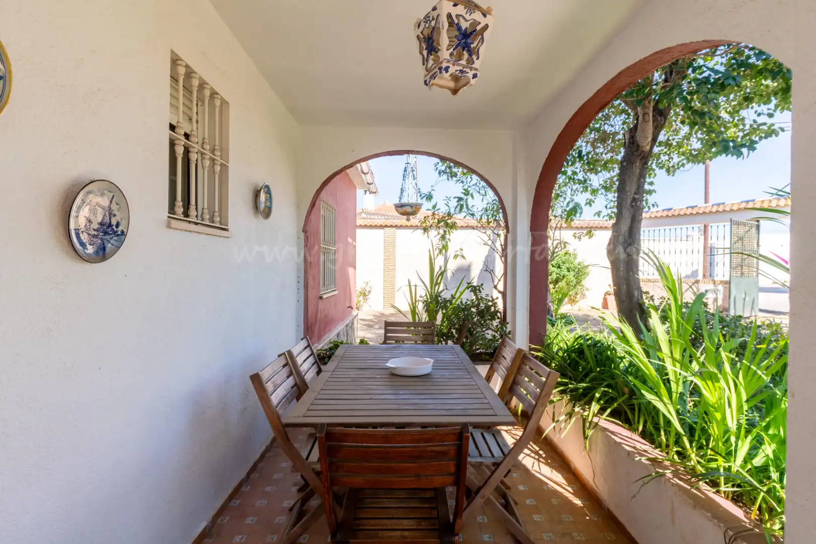 Terraza de Casa o chalet en venta en Villanueva del Ariscal con Aire acondicionado, Calefacción y Jardín privado